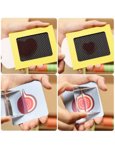 CLASSIC WORLD Optiniai eksperimentai Sensorinis rinkinys Sensorinis mokymas 16 vnt. 2