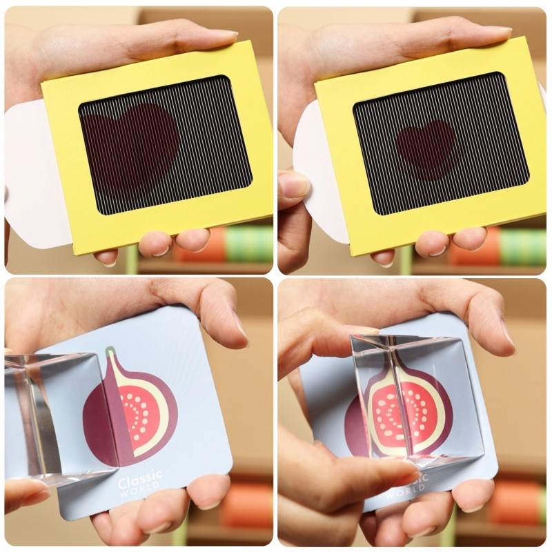 CLASSIC WORLD Оптические эксперименты Сенсорные установки Обучение чувствам 16 шт.