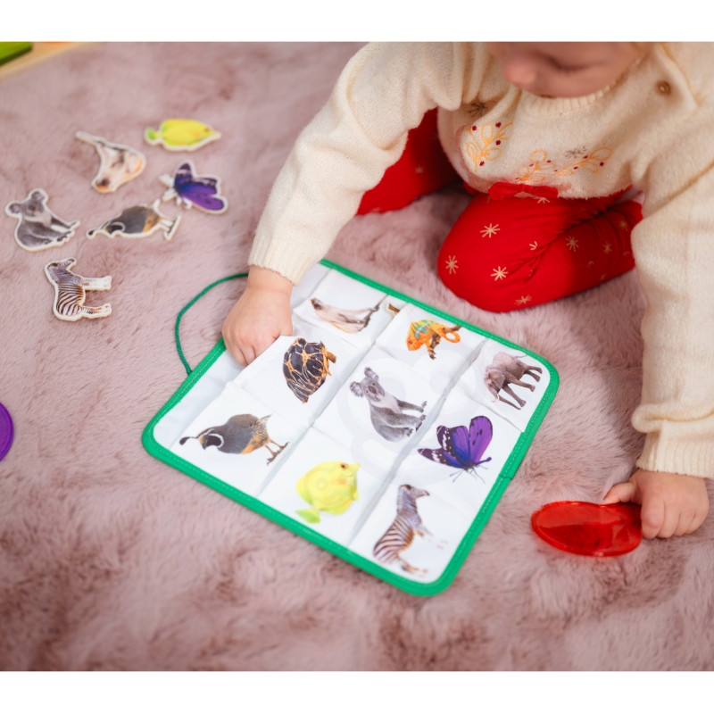 TOOKY TOY Box XXL Montessori Educational Box 7in1 Sensory 25-30 mėnesių