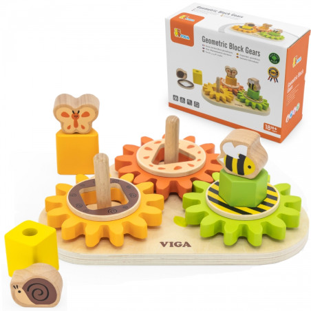 VIGA mediniai rūšiavimo krumpliaračiai "Formos ir mechanizmai"