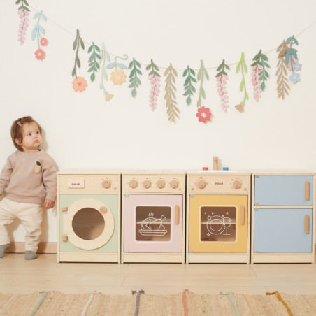 VIGA PolarB medinis virtuvės komplektas XL skalbimo mašinos viryklė indaplovė VIGA PolarB medinis virtuvės komplektas XL skalbimo mašinos viryklė indaplovė