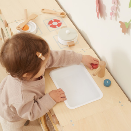 VIGA PolarB medinis virtuvės komplektas XL skalbimo mašinos viryklė indaplovė VIGA PolarB medinis virtuvės komplektas XL skalbimo mašinos viryklė indaplovė