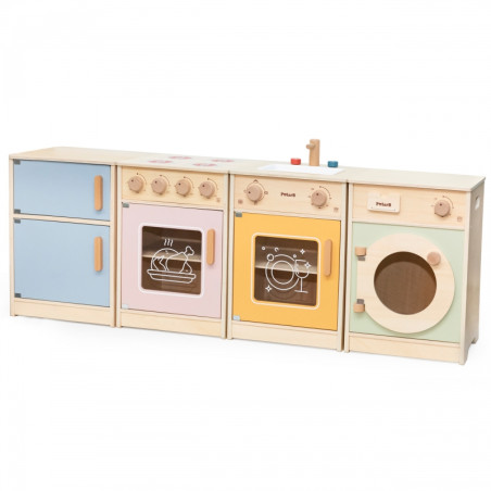 VIGA PolarB medinis virtuvės komplektas XL skalbimo mašinos viryklė indaplovė VIGA PolarB medinis virtuvės komplektas XL skalbimo mašinos viryklė indaplovė