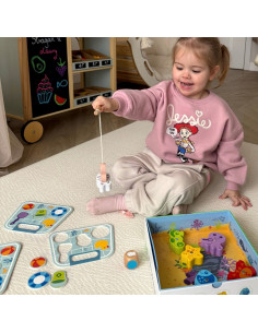 TOOKY TOY Žuvų gaudymo žaidimas Rankdarbių žaidimas 2