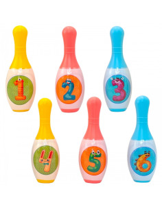 WOOPIE Боулинг для детей Животные и цифры 8 шт. 2