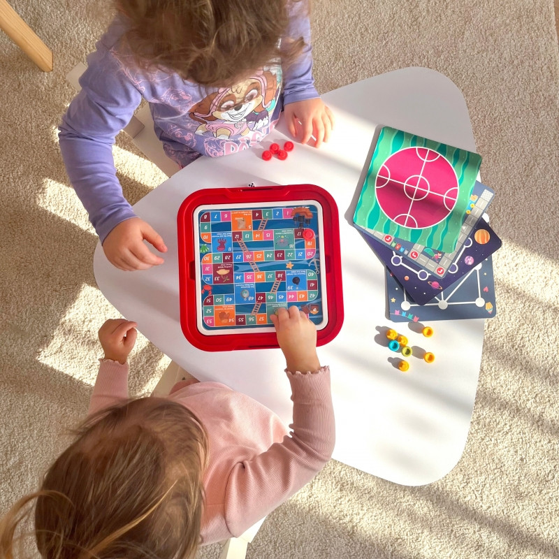 Настольная логическая игра WOOPIE, набор из 65 предметов, 10-в-1