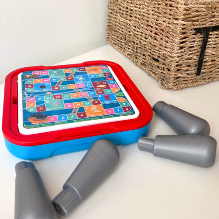 WOOPIE Logic stalo žaidimų stalas 65 vnt. 10-in-1 rinkinys WOOPIE Logic stalo žaidimų stalas 65 vnt. 10-in-1 rinkinys