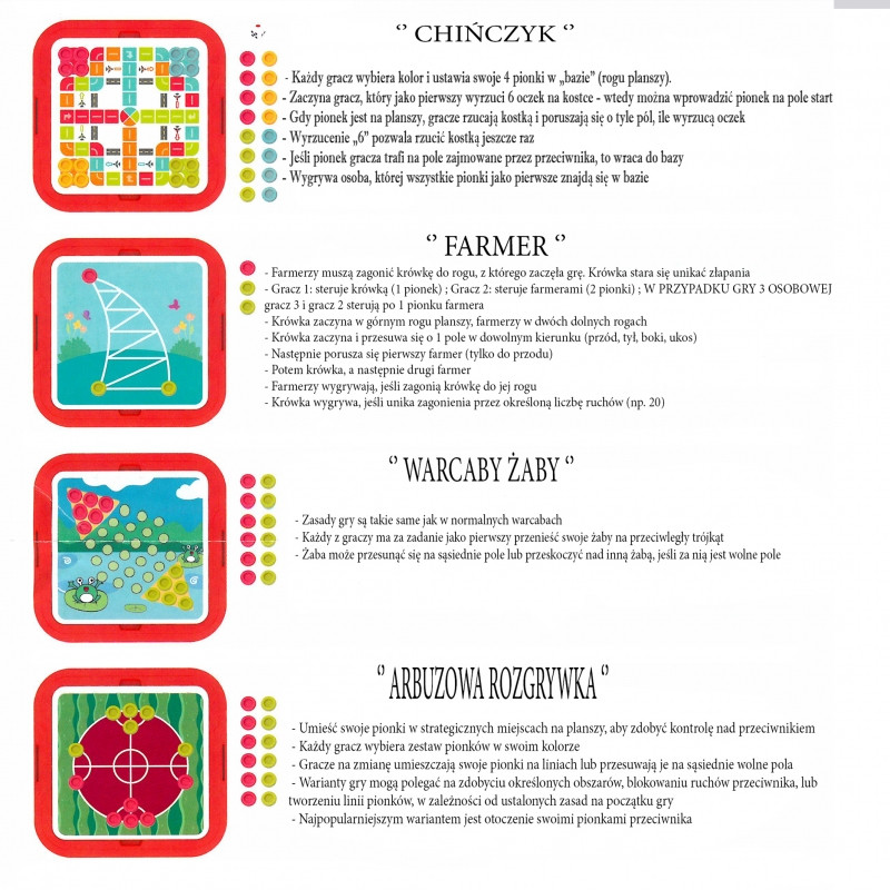 Настольная логическая игра WOOPIE, набор из 65 предметов, 10-в-1