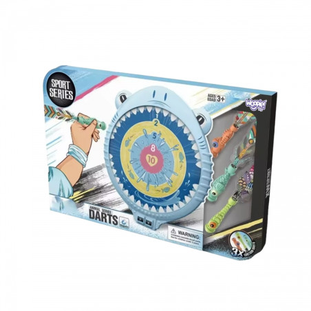 WOOPIE Magnetyczna Gra w Rzutki Bezpieczna Dart Tarcza Wesoły Rekinek WOOPIE Magnetyczna Gra w Rzutki Bezpieczna Dart Tarcza Wesoły Rekinek