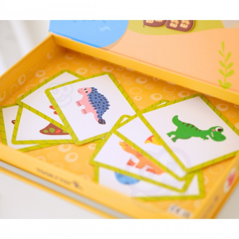 TOOKY TOY Magnetinė dėlionė "Dinozaurai