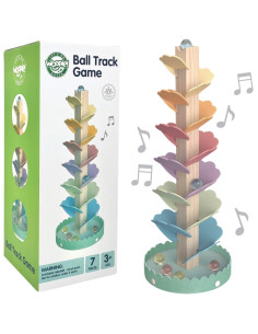 WOOPIE GREEN Деревянный шар-трекер Музыкальное радужное дерево Монтессори FSC