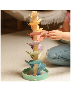 WOOPIE GREEN Деревянный шар-трекер Музыкальное радужное дерево Монтессори FSC 2