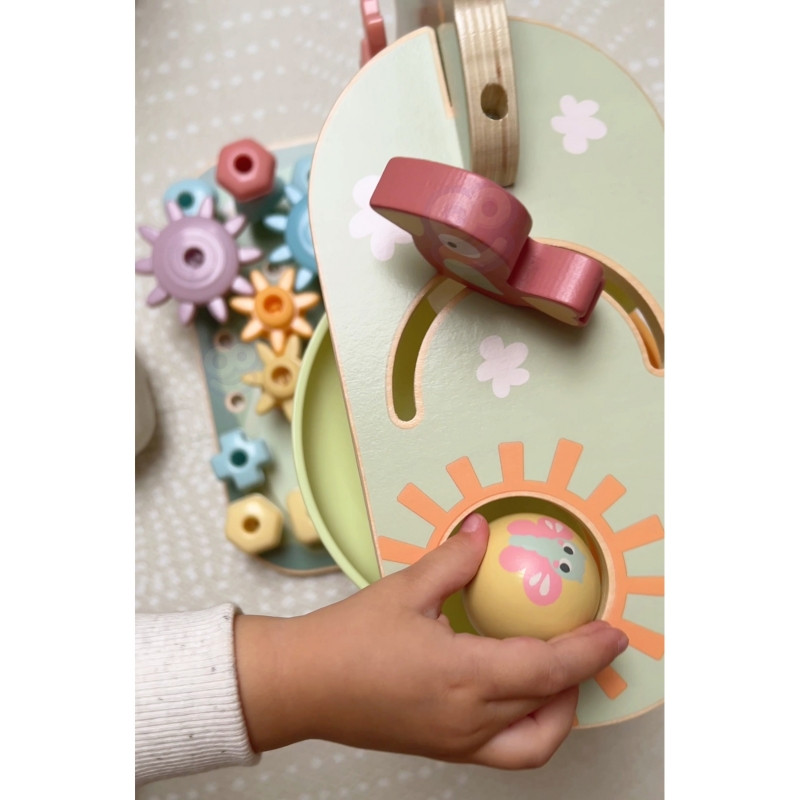 WOOPIE GREEN Montessori kulodromo veiklos medis 4in1 FSC