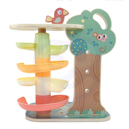 WOOPIE GREEN Montessori kulodromo veiklos medis 4in1 FSC