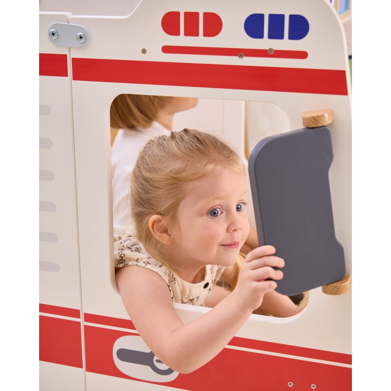 VIGA Didelis medinis greitosios pagalbos rinkinys Greitosios pagalbos maži gelbėtojų priedai 25 vnt.