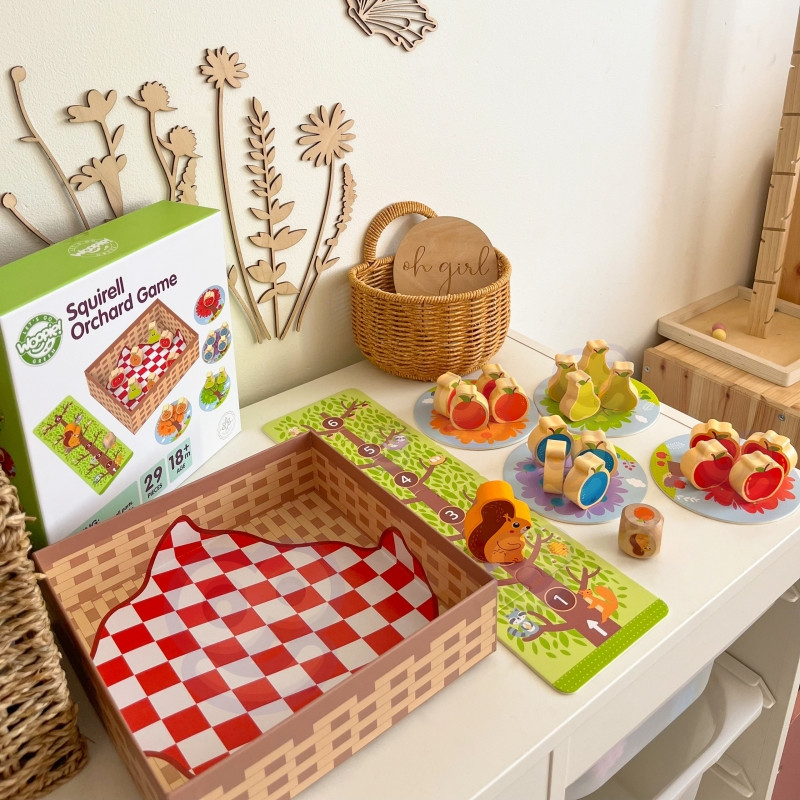 WOOPIE GREEN voverė sodo FSC šeimos stalo žaidime