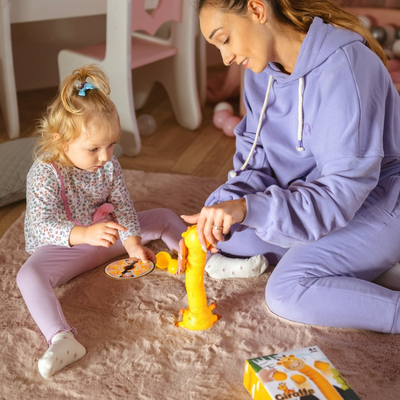 WOOPIE Giraffe Cup Stacking Arcade Game