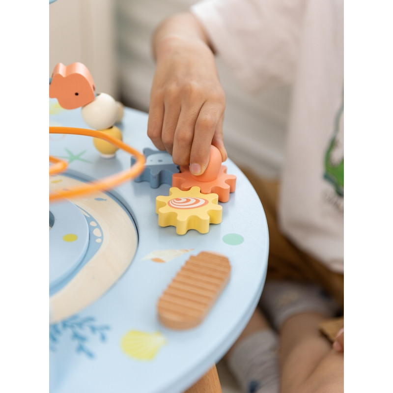 Classic World muzikinis ir edukacinis užsiėmimų stalas "Jūros gyvenimas"