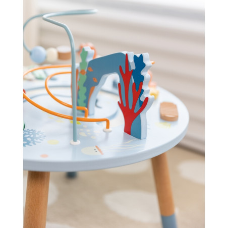 Classic World muzikinis ir edukacinis užsiėmimų stalas "Jūros gyvenimas"