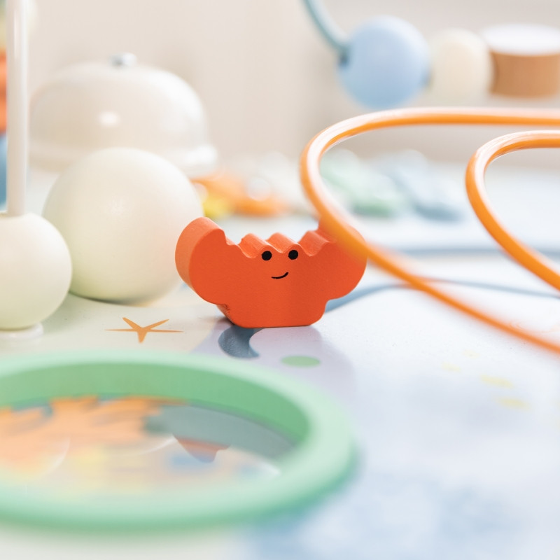 Classic World muzikinis ir edukacinis užsiėmimų stalas "Jūros gyvenimas"