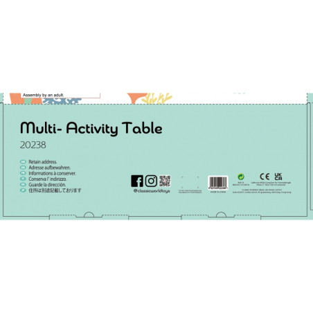 Classic World muzikinis ir edukacinis užsiėmimų stalas "Jūros gyvenimas"