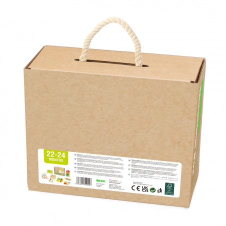 TOOKY TOY Box XXL Montessori edukacinė dėžutė 7in1 sensorinis 22-24 mėnesiai TOOKY TOY Box XXL Montessori edukacinė dėžutė 7in1 sensorinis 22-24 mėnesiai