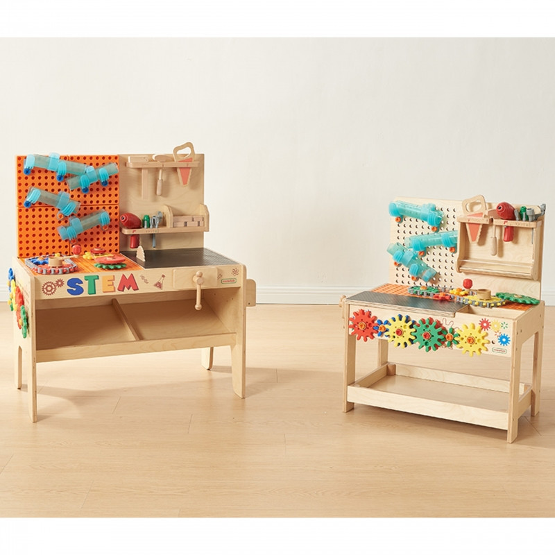 MASTERKIDZ Wooden Montessori STEM Workshop with Tools