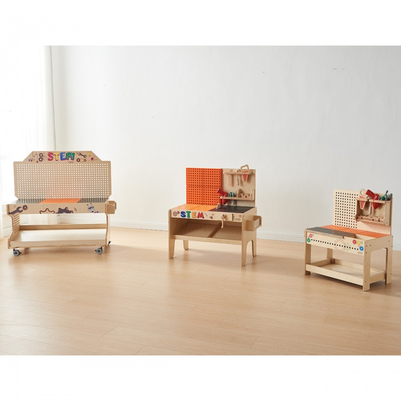 MASTERKIDZ Wooden Montessori STEM Workshop with Tools