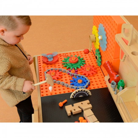 MASTERKIDZ STEM darbastalio priedų rinkinys 111 vnt.