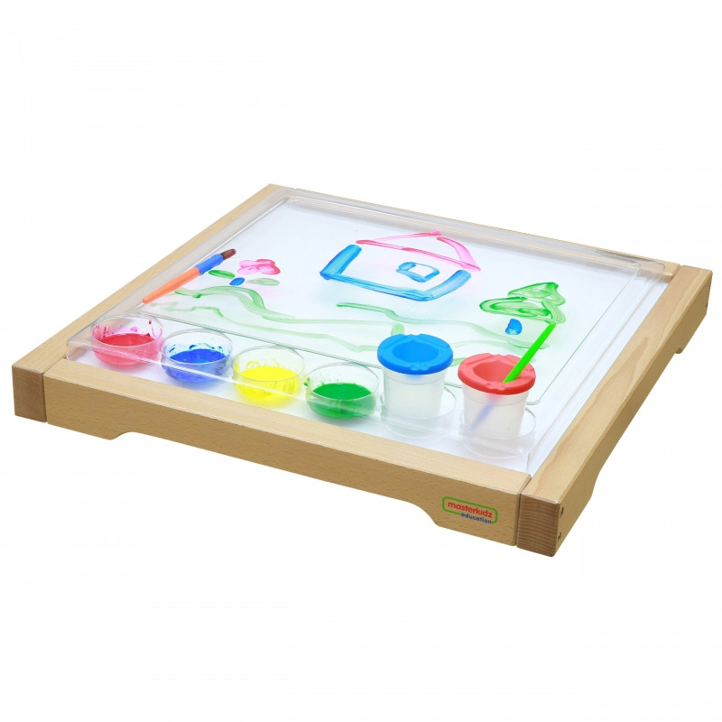 MASTERKIDZ sensorinis rėmelis - LED skydelis + skaidrus dažymo dėklas