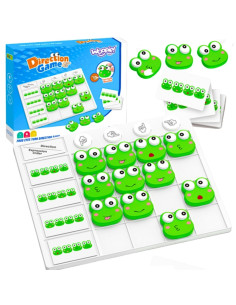 WOOPIE Frog Eyes dėlionės žaidimas - 3 vnt.