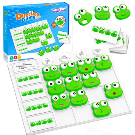 WOOPIE Frog Eyes dėlionės žaidimas - 3 vnt. WOOPIE Frog Eyes dėlionės žaidimas - 3 vnt.
