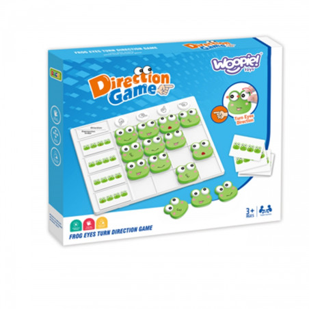 WOOPIE Frog Eyes dėlionės žaidimas - 3 vnt. WOOPIE Frog Eyes dėlionės žaidimas - 3 vnt.
