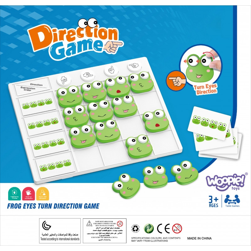 WOOPIE Игра-головоломка «Лягушачьи глаза» — набор из 3 игр