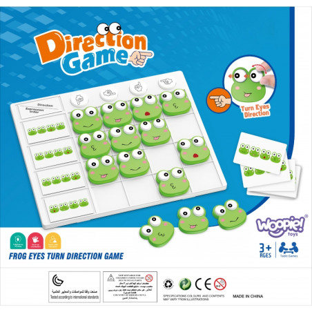 WOOPIE Frog Eyes dėlionės žaidimas - 3 vnt. WOOPIE Frog Eyes dėlionės žaidimas - 3 vnt.