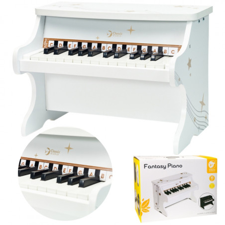 CLASSIC WORLD medinis pianinas vaikams + studijų knyga CLASSIC WORLD medinis pianinas vaikams + studijų knyga
