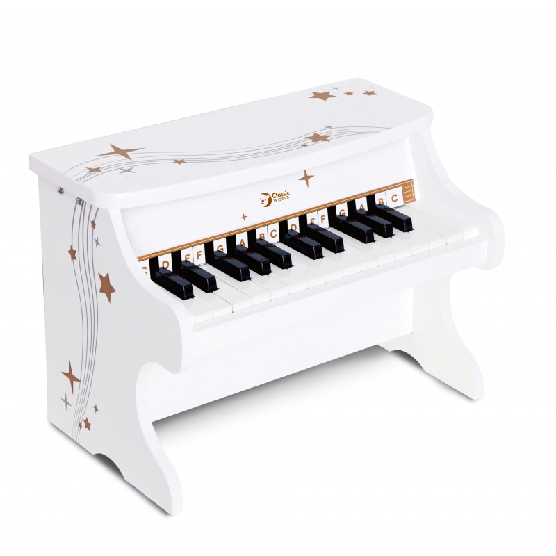 CLASSIC WORLD medinis pianinas vaikams + studijų knyga