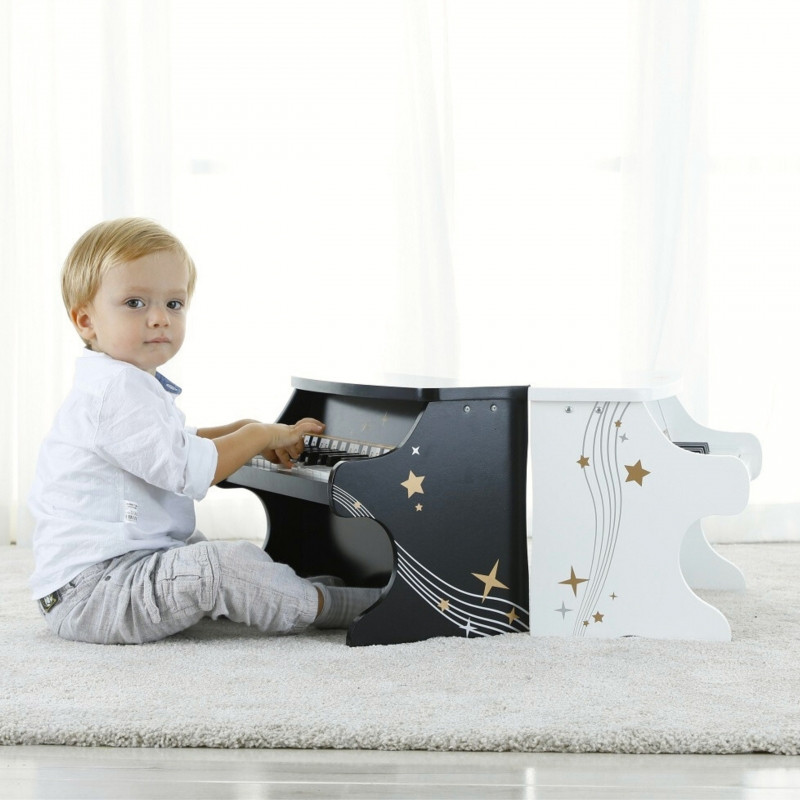 CLASSIC WORLD medinis pianinas vaikams + studijų knyga
