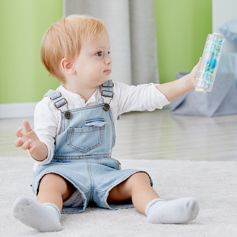 CLASSIC WORLD lietaus dušo vamzdis su kamuoliukais raudonas