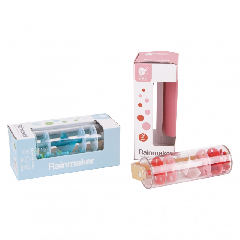 CLASSIC WORLD Красный трубчатый дождевой душ с шариками