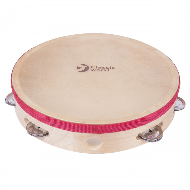 CLASSIC WORLD EDU Muzikos instrumentas Tamburinas 25 cm