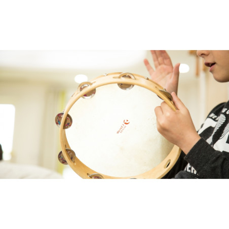 CLASSIC WORLD EDU Muzikos instrumentas Tamburinas 25 cm CLASSIC WORLD EDU Muzikos instrumentas Tamburinas 25 cm
