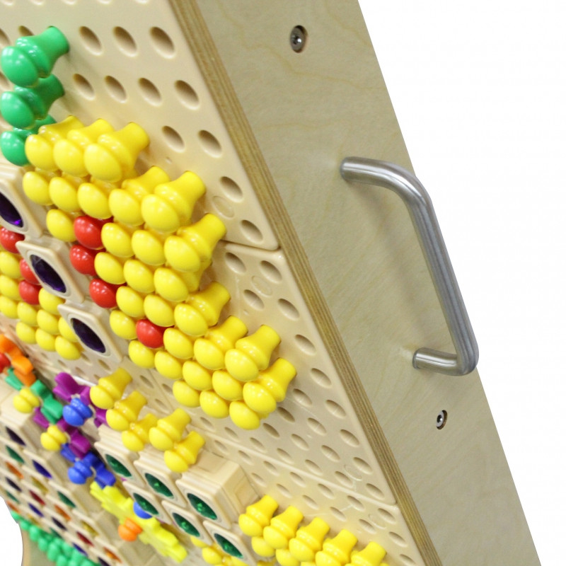 MASTERKIDZ medinė STEM lenta laisvai pastatoma