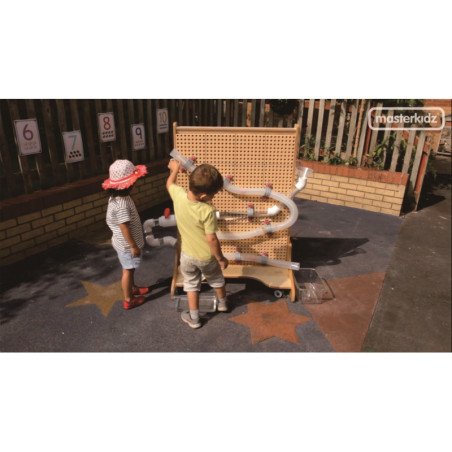 MASTERKIDZ medinė STEM lenta laisvai pastatoma MASTERKIDZ medinė STEM lenta laisvai pastatoma