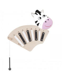 CLASSIC WORLD EDU Muzyczna Tablica Ścienna ZEBRA 2