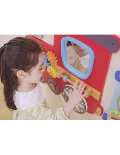 VIGA medinė sensorinio valdymo lenta EDU traukinys 2