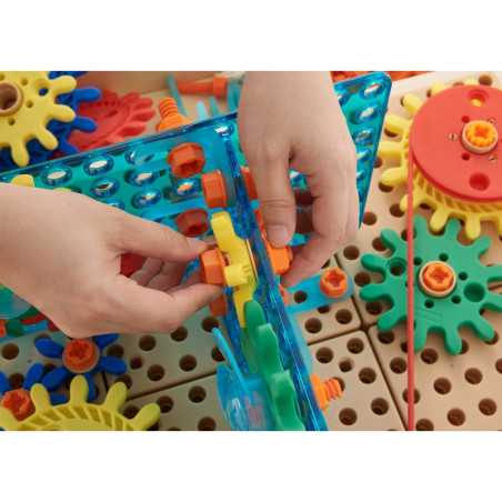 MASTERKIDZ Mix priedų rinkinys STEM sienų plokštėms 198 vnt. MASTERKIDZ Mix priedų rinkinys STEM sienų plokštėms 198 vnt.