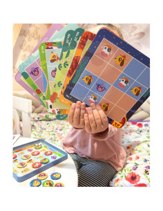 TOOKY TOY Gra Sudoku Dla Dzieci Wersja Farma 2