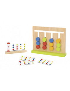 TOOKY TOY dėlionės žaidimas Time Trial spalvos 30 raštų 18 vnt. 2