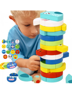 TOOKY TOY arkadiniai žaidimai statybiniai blokai gyvūnai FSC sertifikuoti